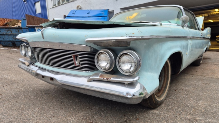 1481449-10 Chrysler Imperial coupe 1961 reparationsobjekt