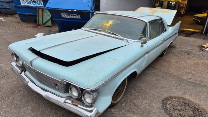 1481449-11 Chrysler Imperial coupe 1961 reparationsobjekt