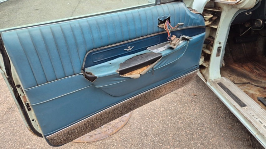 1481449-50 Chrysler Imperial coupe 1961 reparationsobjekt