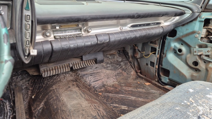 1481450-54 Chrysler Imperial Crown convertible 1961 reparationsobjekt