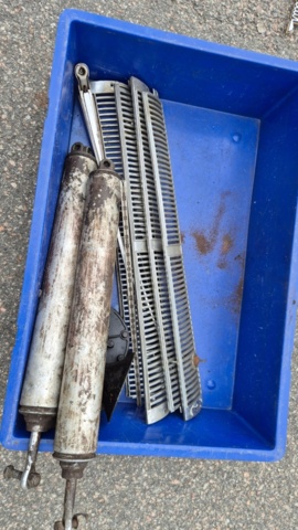 1481450-66 Chrysler Imperial Crown convertible 1961 reparationsobjekt