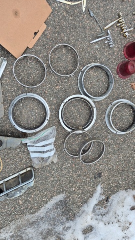 1481450-81 Chrysler Imperial Crown convertible 1961 reparationsobjekt