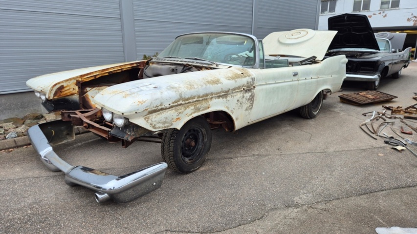 1481453-2 Chrysler Imperial Crown cab 1960 reparationsobjekt