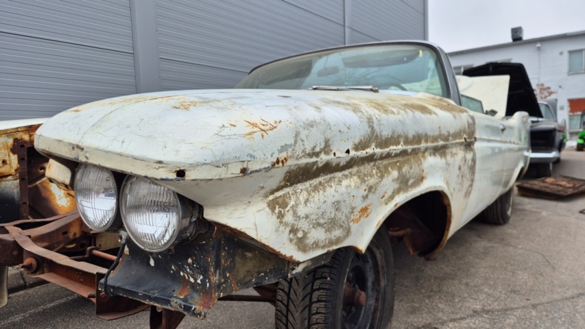 1481453-13 Chrysler Imperial Crown cab 1960 reparationsobjekt