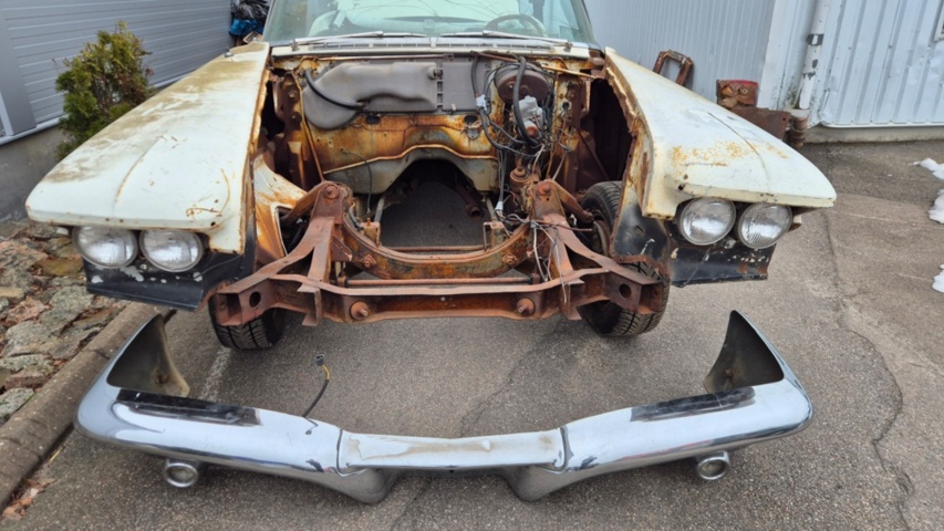 1481453-20 Chrysler Imperial Crown cab 1960 reparationsobjekt