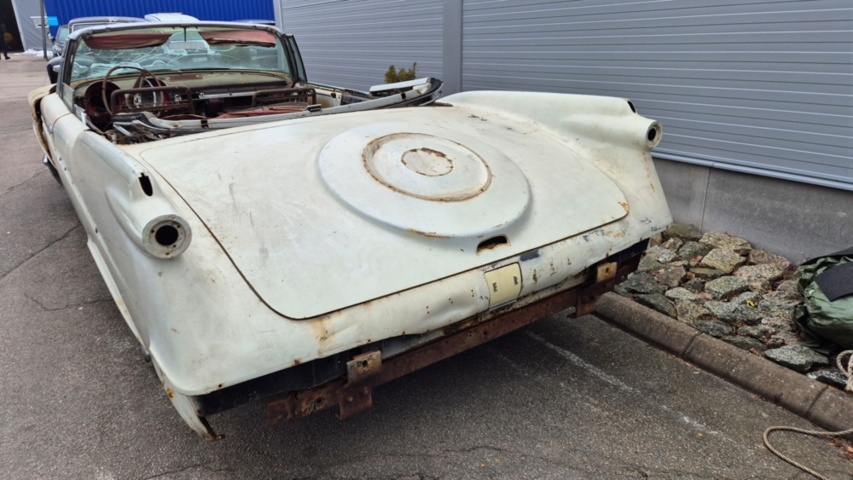 1481453-17 Chrysler Imperial Crown cab 1960 reparationsobjekt