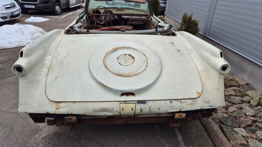 1481453-16 Chrysler Imperial Crown cab 1960 reparationsobjekt