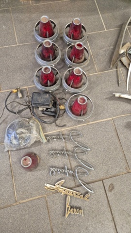 1481453-93 Chrysler Imperial Crown cab 1960 reparationsobjekt