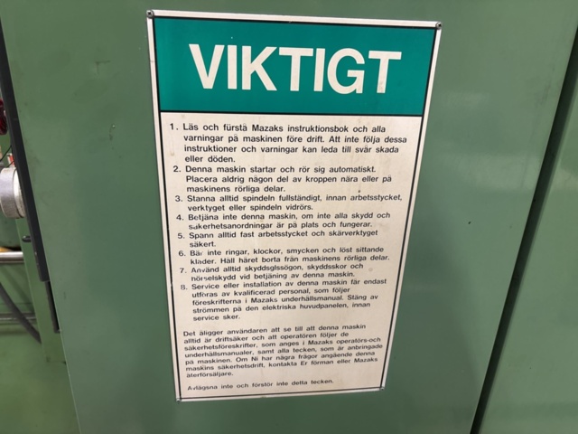 1404485-13 CNC-bearbetningscenter – Mazak VQC-20