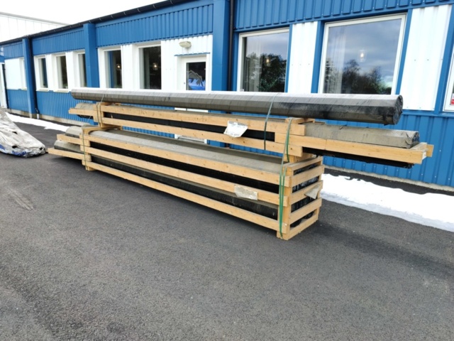 1094743-1 6 st Limträstolpar 12-kantig Martinsons Comwood