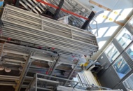 1469067 Stort parti med byggställningar (ram och fallskydd/tak) - Aboma RSS, Altrad, Monzon m.fl.