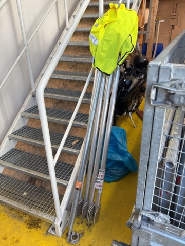 1469067-14 Stort parti med byggställningar (ram och fallskydd/tak) - Aboma RSS, Altrad, Monzon m.fl.