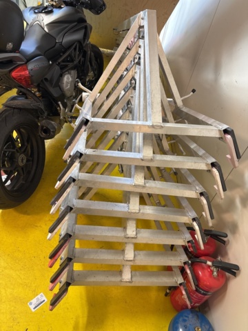 1469067-16 Stort parti med byggställningar (ram och fallskydd/tak) - Aboma RSS, Altrad, Monzon m.fl.