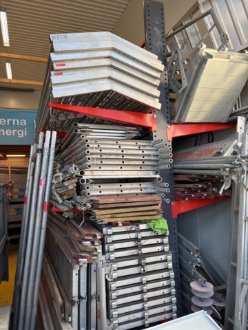 1469067-24 Stort parti med byggställningar (ram och fallskydd/tak) - Aboma RSS, Altrad, Monzon m.fl.