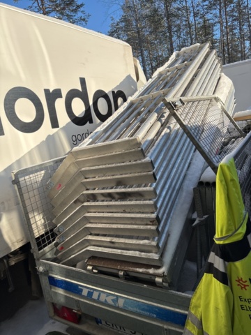 1469067-27 Stort parti med byggställningar (ram och fallskydd/tak) - Aboma RSS, Altrad, Monzon m.fl.