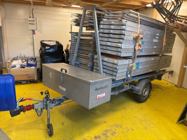 1469069-7 Ställningssläp med ramställningsdelar - Monzon 6265H30 / Tysse