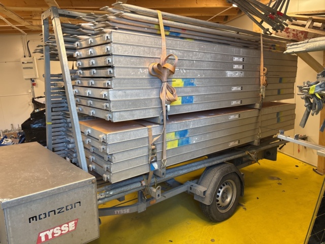 1469069-3 Ställningssläp med ramställningsdelar - Monzon 6265H30 / Tysse