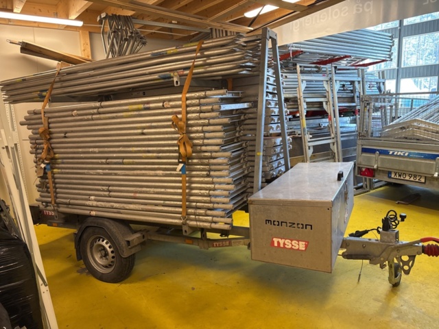 1469069-8 Ställningssläp med ramställningsdelar - Monzon 6265H30 / Tysse