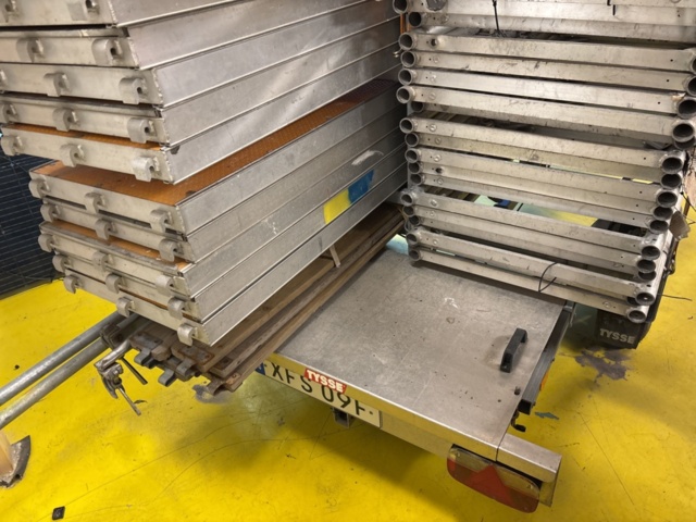 1469069-13 Ställningssläp med ramställningsdelar - Monzon 6265H30 / Tysse