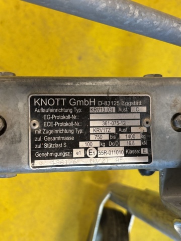 1469069-28 Ställningssläp med ramställningsdelar - Monzon 6265H30 / Tysse