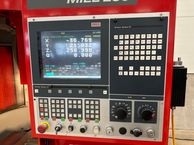 1430322-3 VMC Emco Concept Mill 250