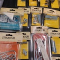 1480426-4 Construction fittings, mixed lot – Scandinavia Structure, furniture fittings, screw joints