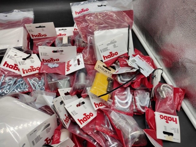 1480428-3 Fittings & fastening details, lot pcs, Habo – mixed assortment