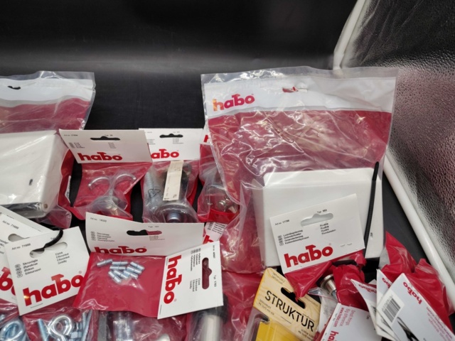 1480428-4 Fittings & fastening details, lot pcs, Habo – mixed assortment