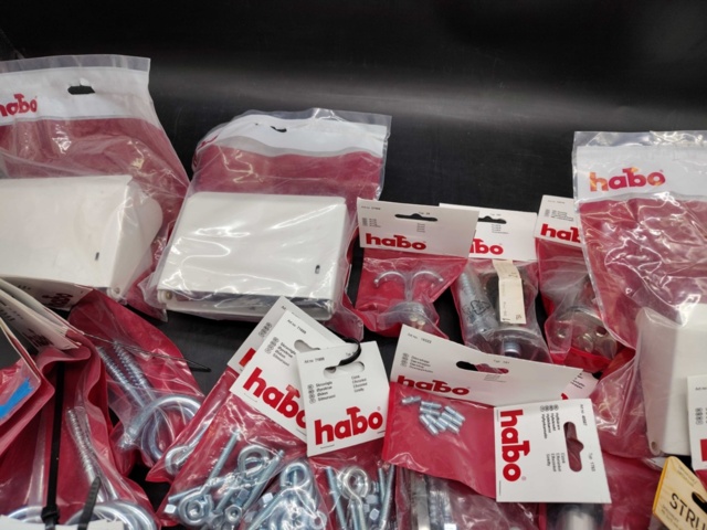 1480428-5 Fittings & fastening details, lot pcs, Habo – mixed assortment