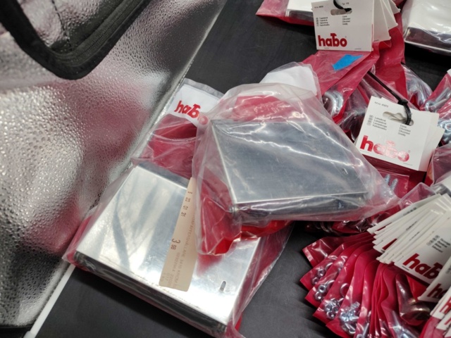 1480428-7 Fittings & fastening details, lot pcs, Habo – mixed assortment