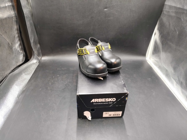 1480442-2 Skyddstoffel - Arbesko, SB A E FO SRC, storlek 38, svart