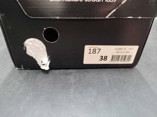 1480442-5 Skyddstoffel - Arbesko, SB A E FO SRC, storlek 38, svart