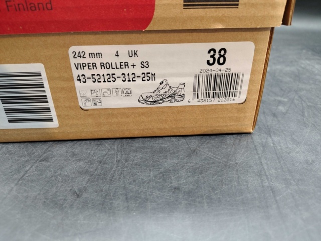 1480444-4 Skyddsskor -  stl 38, Sievi - låg modell, BOA, S3, komposittåhätta