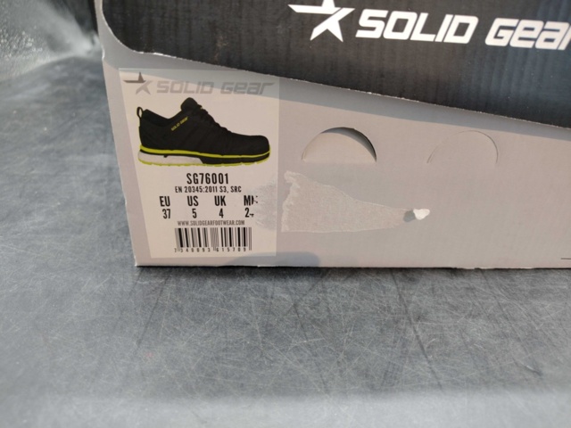 1480445-4 Skyddsskor -  stl 37, Solid Gear, Revolution S3 SRC, ETPU-dämpning, NANO-tåhätta