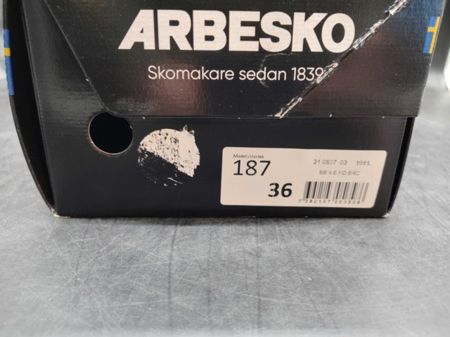 1481692-4 Safety shoes - size 36, Arbesko, ESD function, SB SRC
