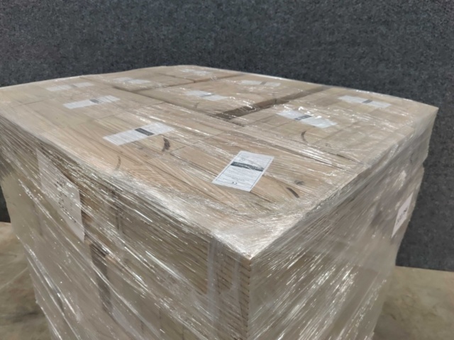 1481615-8 Massiv Fiskbens-/enstavsparkett Ek Bjelin Rustic 300x60x10 mm (ca 151,20 kvm)