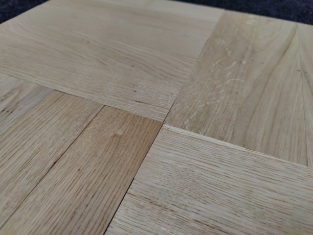 1481616-6 Solid herringbone/single-strip parquet Oak Bjelin Rustic 300x60x10 mm (approx. 151.20 sq m)