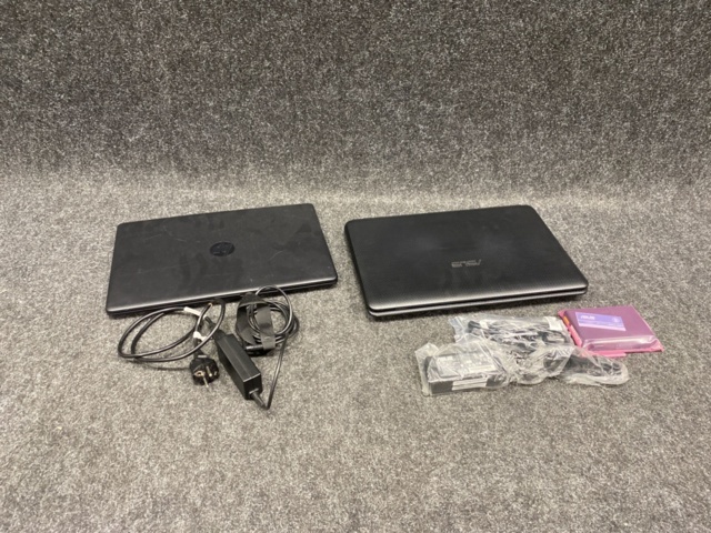 1481691-1 2 laptops HP & Asus