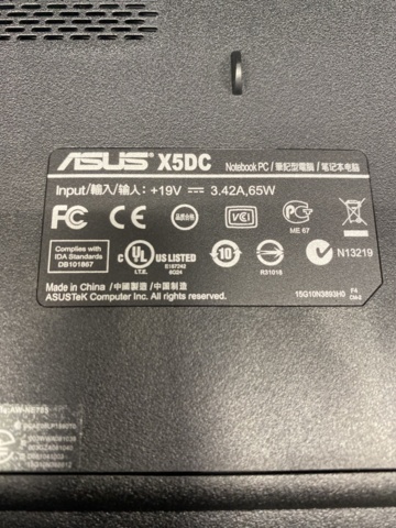 1481691-11 2 laptops HP & Asus