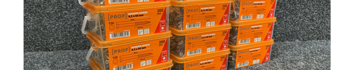 Image representing the auction - Disposal of decking screws from Prof