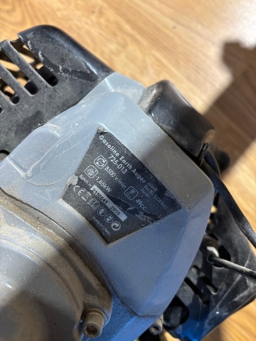 1410953-3 Jordborr - Jula Gasoline Earth Auger 725-013