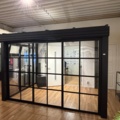 1410955-1 Conservatory with aluminum frame and glass sections - Display example.