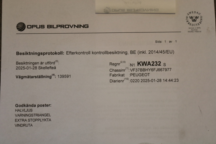 1416784-118 Peugeot Partner Van 1.6 BlueHDi Manual, 99hp, 2015