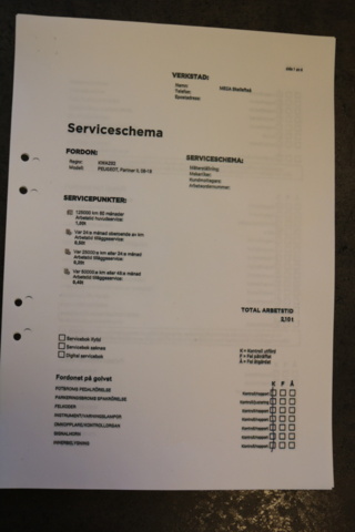 1416784-121 Peugeot Partner Van 1.6 BlueHDi Manual, 99hp, 2015