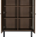 1481913-3 Edge display cabinet in smoked oak