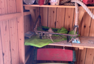 1482006 Toys and objects in storage in the yard