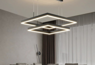 1482011 LED PENDANT – SQUARES 60 | Modern dimbar LED-taklampa i fyrkantig design - Fri frakt