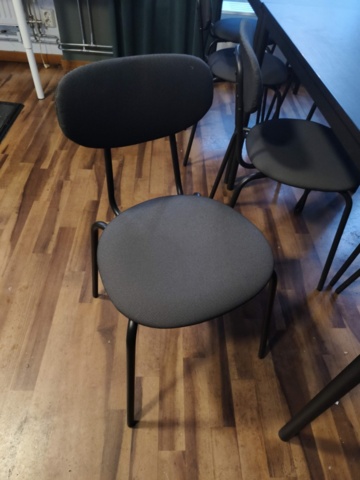 1401294-8 Nine tables with matching chairs