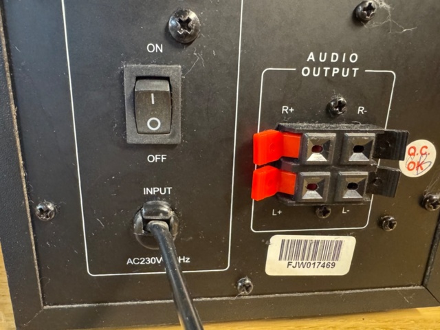 1405489-8 Speaker System - US Blaster 3D Subwoofer System