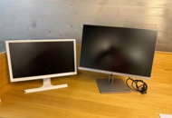 1405491 2 st datorskärmar